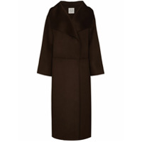 Totême Casaco Annecy de lã - Marrom