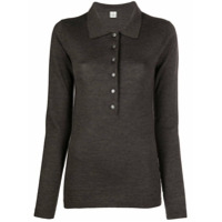 Totême Suéter com colarinho - Marrom