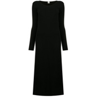 Totême Vestido slim - Preto