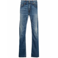 True Religion Calça jeans reta - Azul