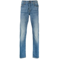 True Religion Calça jeans reta - Azul