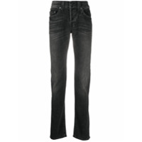 True Religion Calça jeans reta - Preto