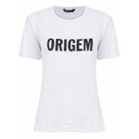 Uma  Raquel Davidowicz Camiseta 'Origem' - Branco