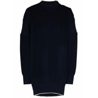 UNIFORME Suéter em tricô de algodão - Azul