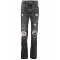 UNRAVEL PROJECT Calça jeans slim - Preto