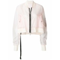 UNRAVEL PROJECT Jaqueta bomber cropped - Rosa