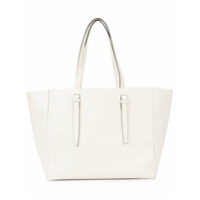 Valextra Bolsa tote de couro - Branco