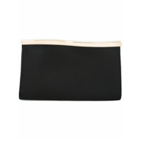 Valextra Clutch de couro - Preto