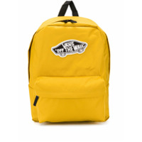 Vans Mochila com patch de logo - Amarelo