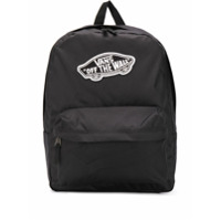 Vans Mochila com patch de logo - Preto
