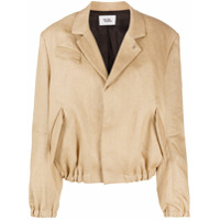 Vejas Blazer franzido - Marrom