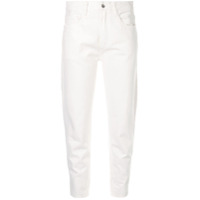 Venroy Calça jeans cintura alta - Branco