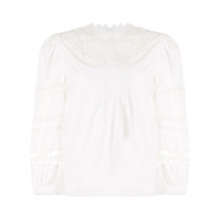 Veronica Beard lace-trimmed shirt - Branco
