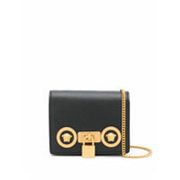 Versace Bolsa tiracolo Icon mini - Preto