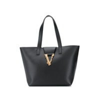 Versace Bolsa tote Virtus - Preto