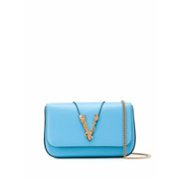 Versace Bolsa transversal Virtus - Azul