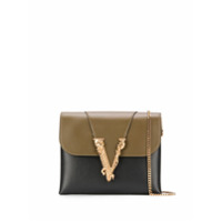 Versace Bolsa transversal Virtus - Preto