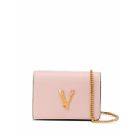 Versace Bolsa Virtus mini - Rosa