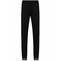 Versace Calça esportiva Greca - Preto