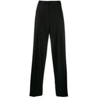 Versace Calça pantalona de alfaiataria - Preto