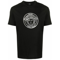 Versace Camiseta com estampa Medusa - Preto