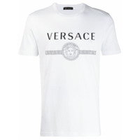 Versace Camiseta com logo - Branco