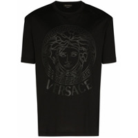 Versace Camiseta com logo Medusa - Preto