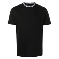 Versace Camiseta com logo - Preto