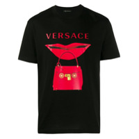 Versace Camiseta estampada - Preto