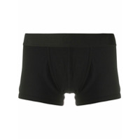 Versace Cueca boxer com cós elástico - Preto