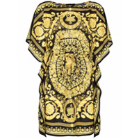 Versace Kaftan com estampa barroca - Amarelo