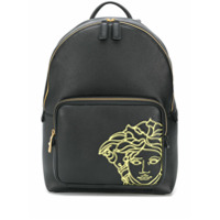 Versace Mochila com estampa Medusa - Preto