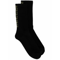 Versace Par de meias de tricô - Preto