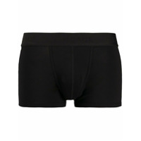 Versace Short com estampa Acanthus - Preto