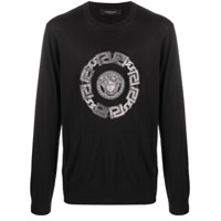 Versace Suéter Medusa - Preto