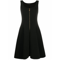 Versace Vestido com decote quadrado - Preto