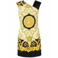 Versace Vestido com estampa Barocco - Preto