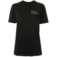 Vetements Camiseta Nice Person - Preto