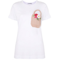 Vivetta Camiseta com bordado - Branco