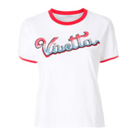 Vivetta Camiseta com logo - Branco