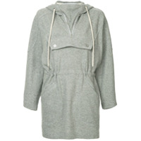 Walk Of Shame anorak dress - Cinza
