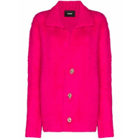 We11done Cardigan com abotoamento - Rosa
