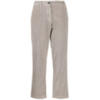 Woolrich Calça reta de veludo cotelê - Cinza