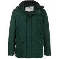Woolrich Casaco matelassê com capuz - Verde