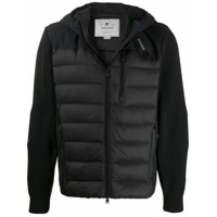 Woolrich panelled puffer jacket - Preto