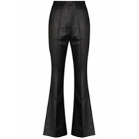 XU ZHI tailored flared trousers - Preto