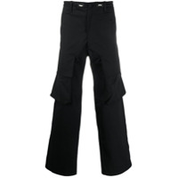 Y-3 Calça cargo com caimento solto - Preto