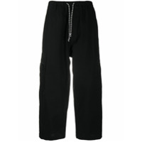 Y-3 Calça com cós elástico - Preto