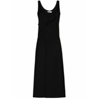Y-3 Vestido envelope midi - Preto