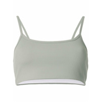 Year Of Ours Bralette canelado - Cinza